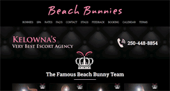 Desktop Screenshot of beachbunnies.ca